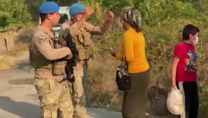 Hatay'daki yangında annenin 'Çocuklarımı çıkarın' feryadı 