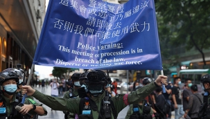 Hong Kong'da Ulusal Gün kutlamalarında protesto endişesi 