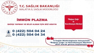 İmmün plazma için merkez oluşturuldu 