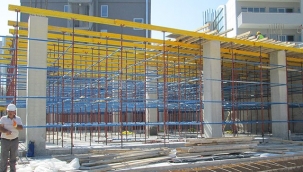 İnşaattaki iskele çalındı! 