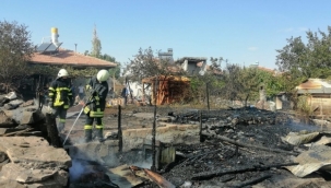 İtfaiye faciayı önledi! 