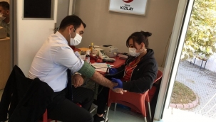 Kan kampanyasına destek 