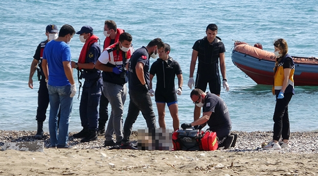 Mersin'de denizde kadın cesedi bulundu 