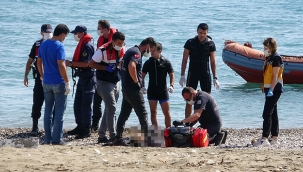 Mersin'de denizde kadın cesedi bulundu 