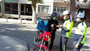 Motosikletlere sıkı kontrol 