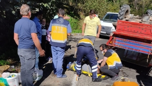 Ordu'da patpat kazası: 5 yaralı 