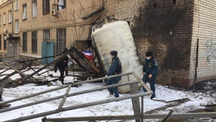 Rusya'da klinikte şiddetli patlama 