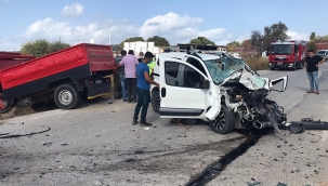 Yedek astsubay kazada hayatını kaybetti 