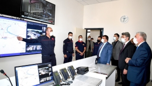 Yeni itfaiye binasında inceleme!