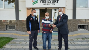 Zabıtalardan örnek davranış 