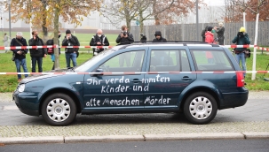 Almanya'da politik amaçlı kaza