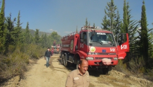 Antalya'da orman yangını 