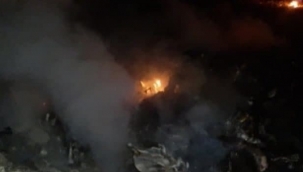 Askeri helikopter düşürüldü: 2 ölü