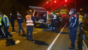 Aydın'da feci kaza: 1 ölü 1 yaralı