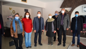 Başkan Kazgan'dan esnaf ziyareti 