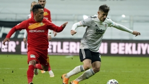 Beşiktaş: 0 - Yeni Malatyaspor: 0 (İlk yarı) 