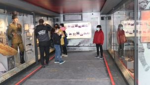 Çanakkale Savaşları Mobil Müzesi'ne ilgi 