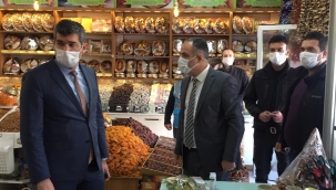 Darende'de korona denetimi! 