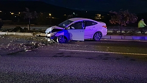 Elazığ'da kaza 1 yaralı 