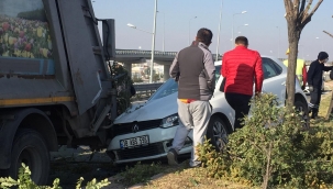 Kaza yapan sürücü görevlileri suçladı 