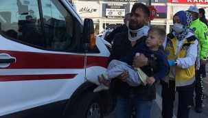 Kazada şoka girdi uzun süre ağladı 