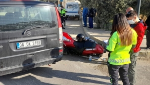 Milas'ta trafik kazası: 1 yaralı 