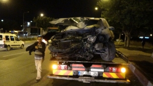 Otomobil takla attı: 2 yaralı 