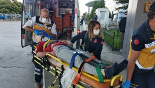 Pencereden düşen öğrenci ağır yaralandı