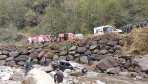 Rize'de trafik kazası: 1 ölü 