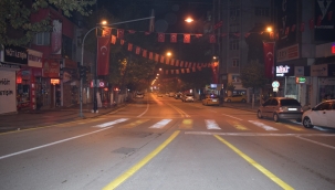 Sokağa çıkma kısıtlaması başladı!