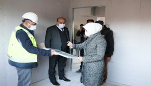 "Konutların inşası hızla devam ediyor" 