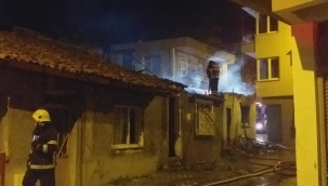 Tekirdağ'da korkutan yangın 