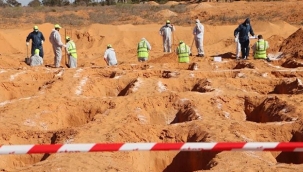 Terhune'de toplu mezar bulundu 