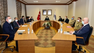 Üniversite güvenlik toplantısı yapıldı 