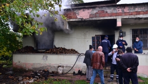 Yaşlı adam yangında hayatını kaybetti 