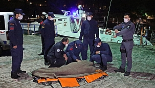 25 metrelik falezden düştü