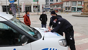 99 kişiye sokağa çıkma cezası