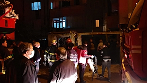 Baca yangını paniğe neden oldu