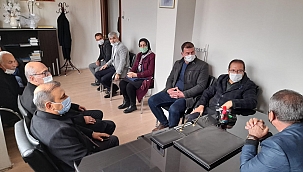 Başkan Kazgan'dan Karadaş'a ziyaret! 