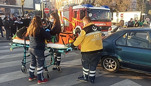 Başkent'te ambulans kazası: 4 yaralı 