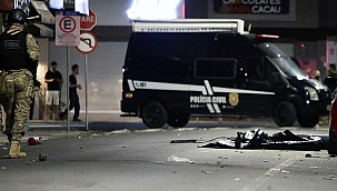 Brezilya'da film gibi banka soygunu 