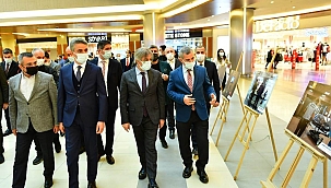 Demircan sergi açılışı yaptı!