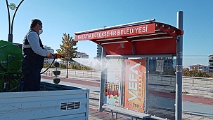 Dezenfekte çalışmaları devam ediyor
