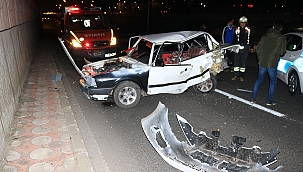 Diyarbakır'da kaza: 3'ü ağır 6 yaralı