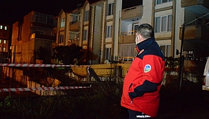 Duvar çökünce deprem oluyor sandılar