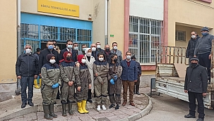 80 ton dezenfektan üretimi yapıldı!