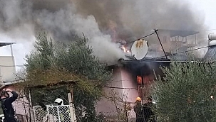 Felçli adam evinde çıkan yangında öldü