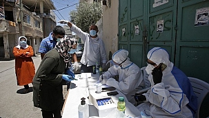 Filistin'de Covid-19 testleri yapılamıyor 