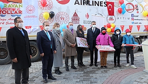 Hediye karavanı 14 ilde yollarda!