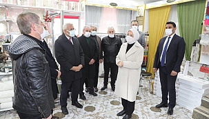 "Her zaman esnafın yanında olduk"